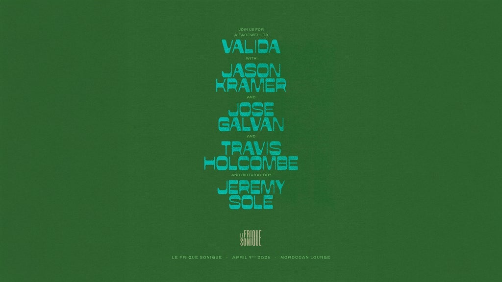 Le Frique Sonique ft. Sole, Valida, Holcombe, Kramer & Galván